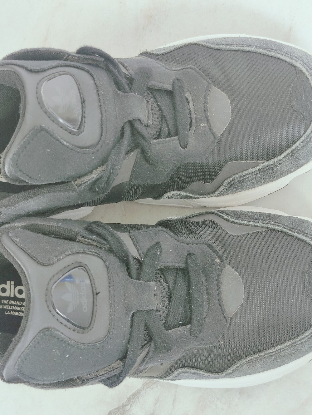 Adidas Originals Men's Yung-96 'Core Black' EE3681 Sneakers, Sz 8 - Picture 3 of 14